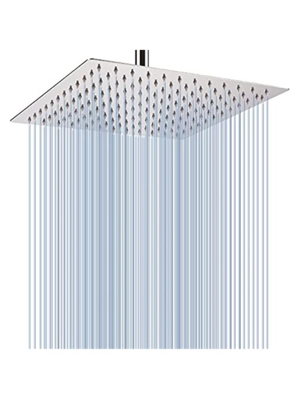Amazing Rain Shower Head High Flow Large Rainfall Shower Heads Made 12 Inches